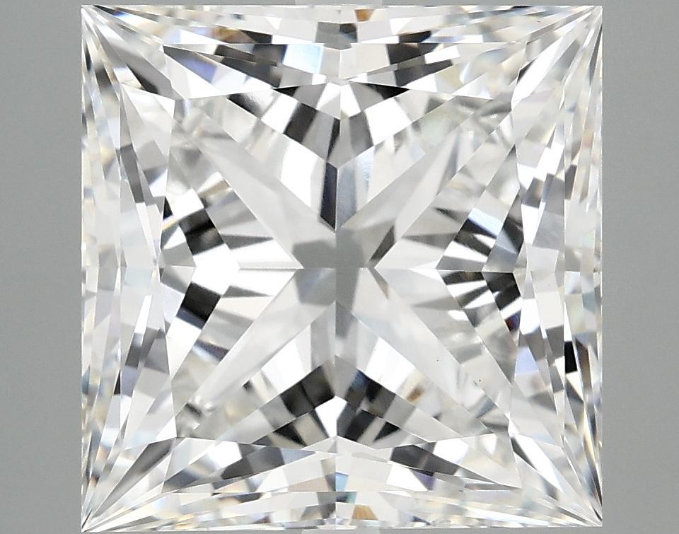 7.63 Carat Princess Shaped Ideal Cut VS1 IGI Certified Lab Grown Diamond