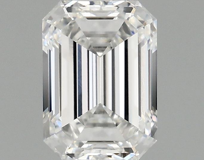 0.98 Carat Emerald Shaped Ideal Cut VVS2 IGI Certified Lab Grown Diamond