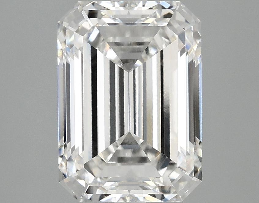 3.1 Carat Emerald Shaped Ideal Cut VVS1 IGI Certified Lab Grown Diamond