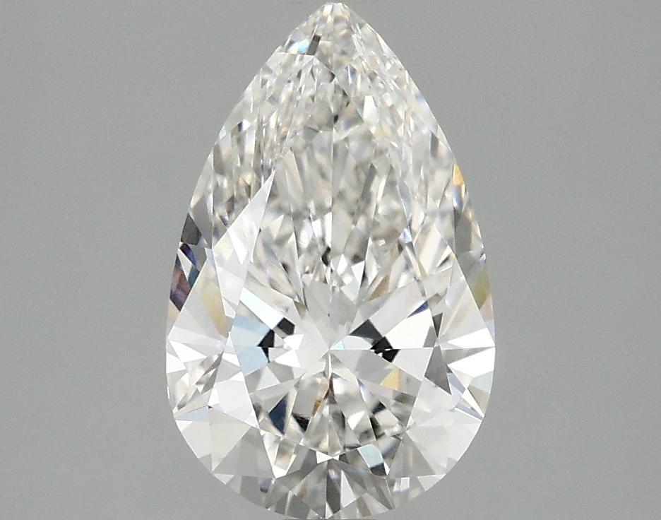 1.98 Carat Pear Shaped Ideal Cut VVS2 IGI Certified Lab Grown Diamond