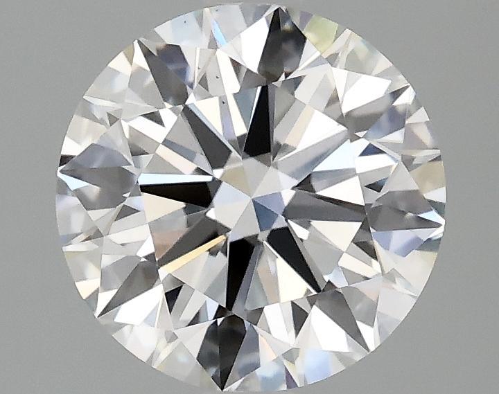 2.03 Carat Round Shaped Ideal Cut VS1 IGI Certified Lab Grown Diamond