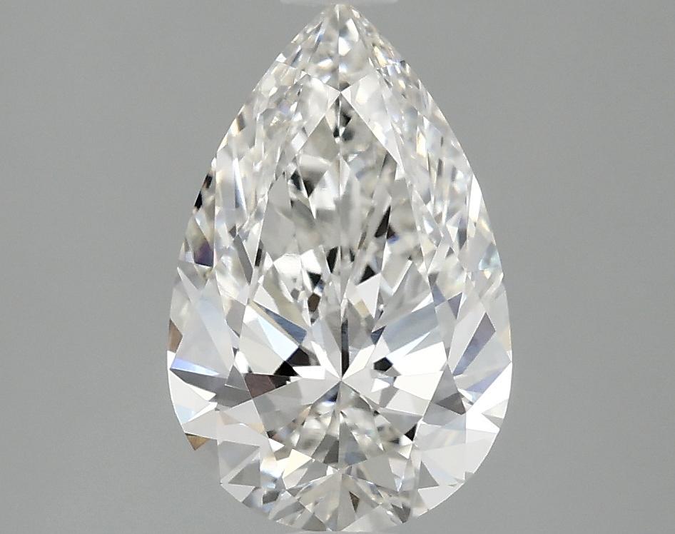 2.0 Carat Pear Shaped Ideal Cut VVS2 IGI Certified Lab Grown Diamond