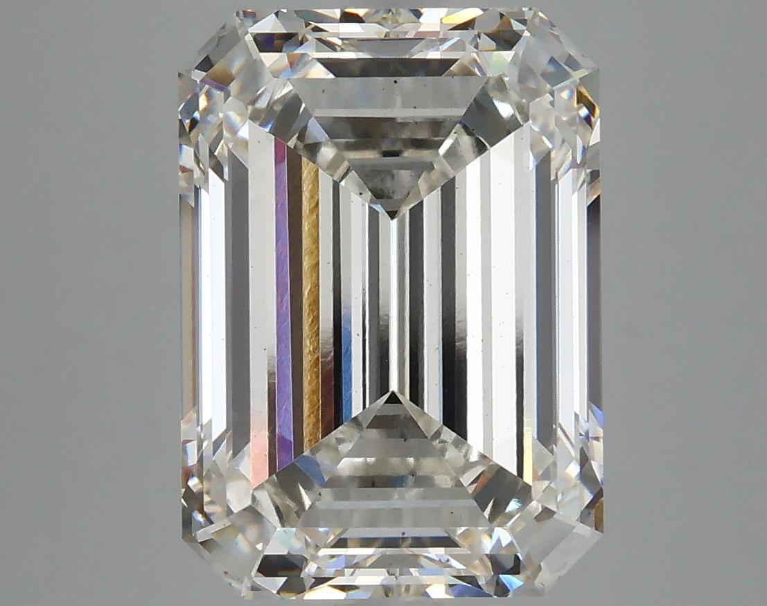 6.7 Carat Emerald Shaped Ideal Cut VS2 IGI Certified Lab Grown Diamond