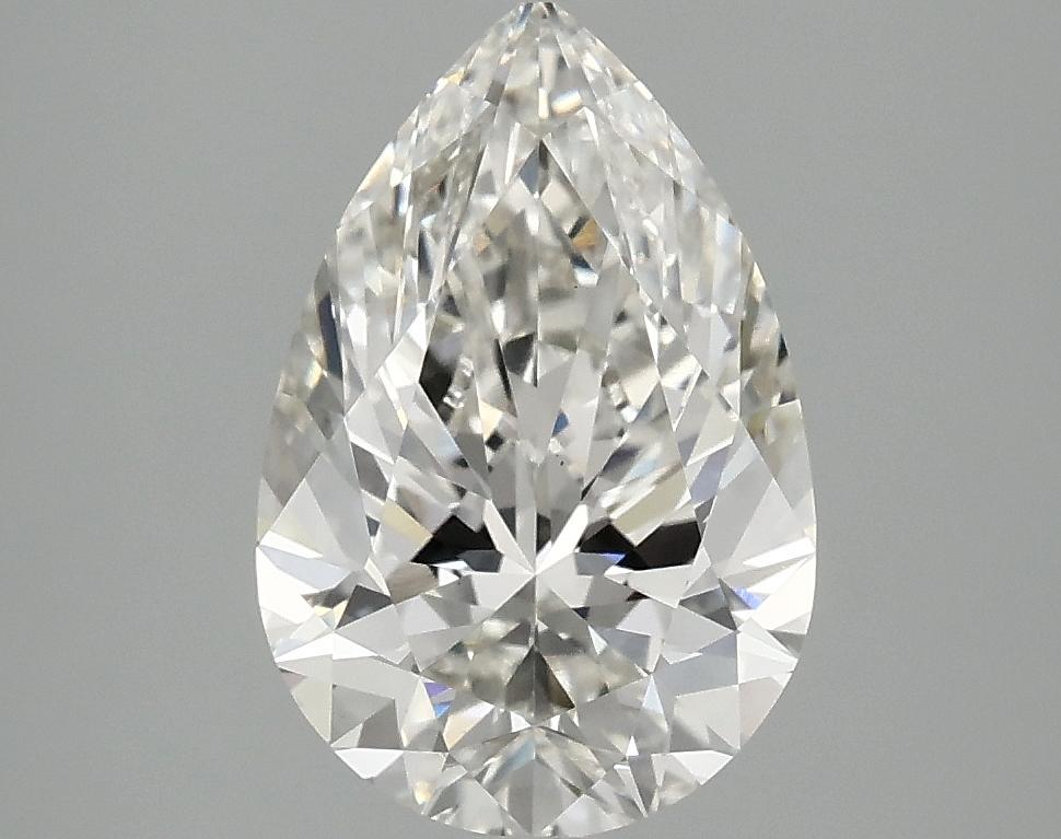 2.58 Carat Pear Shaped Excellent Cut VS1 IGI Certified Lab Grown Diamond