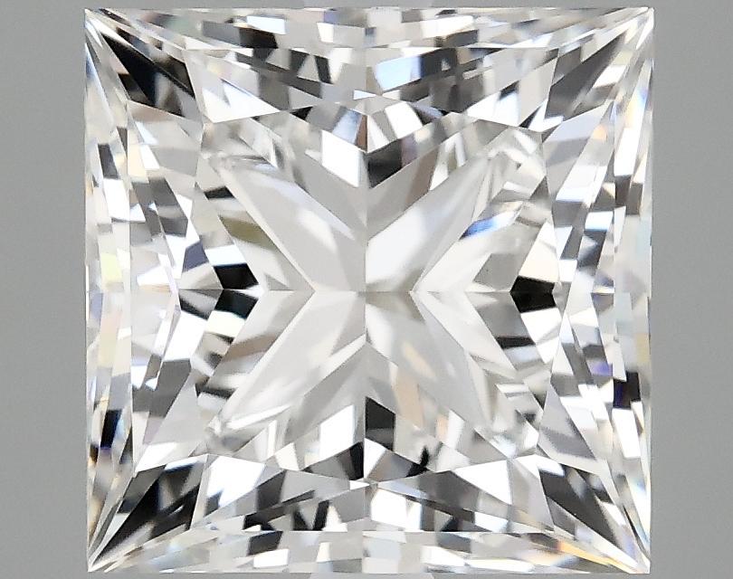 4.75 Carat Princess Shaped Ideal Cut VVS2 IGI Certified Lab Grown Diamond