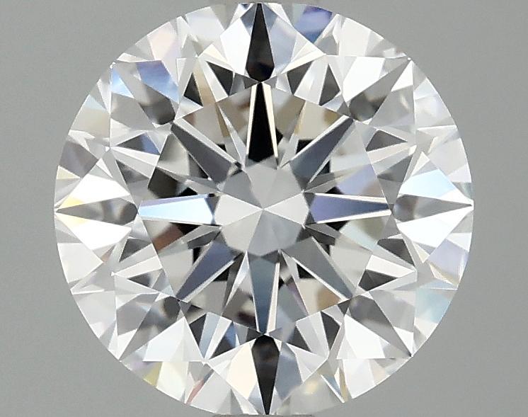 2.59 Carat Round Shaped Excellent Cut VVS2 IGI Certified Lab Grown Diamond