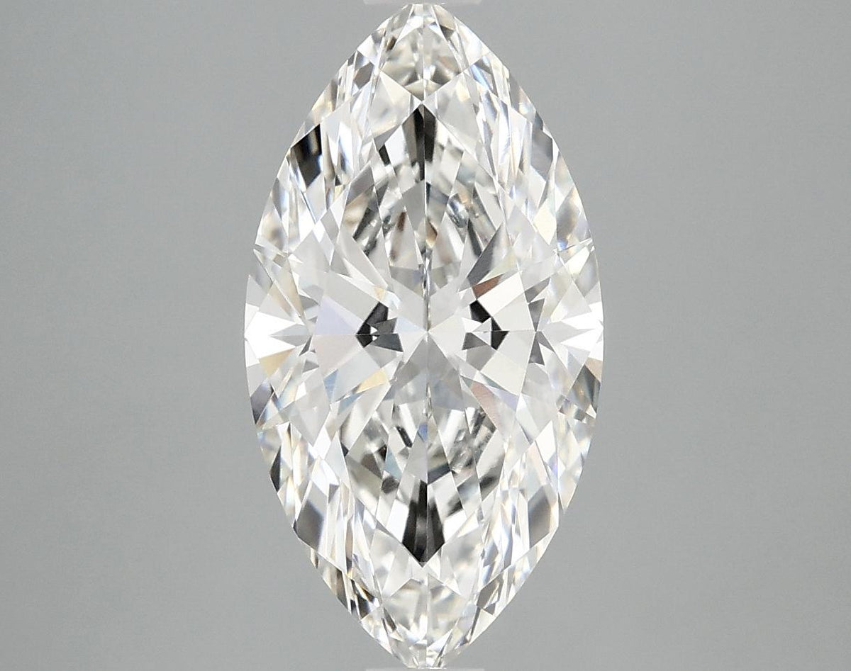 3.0 Carat Marquise Shaped Excellent Cut VVS2 IGI Certified Lab Grown Diamond