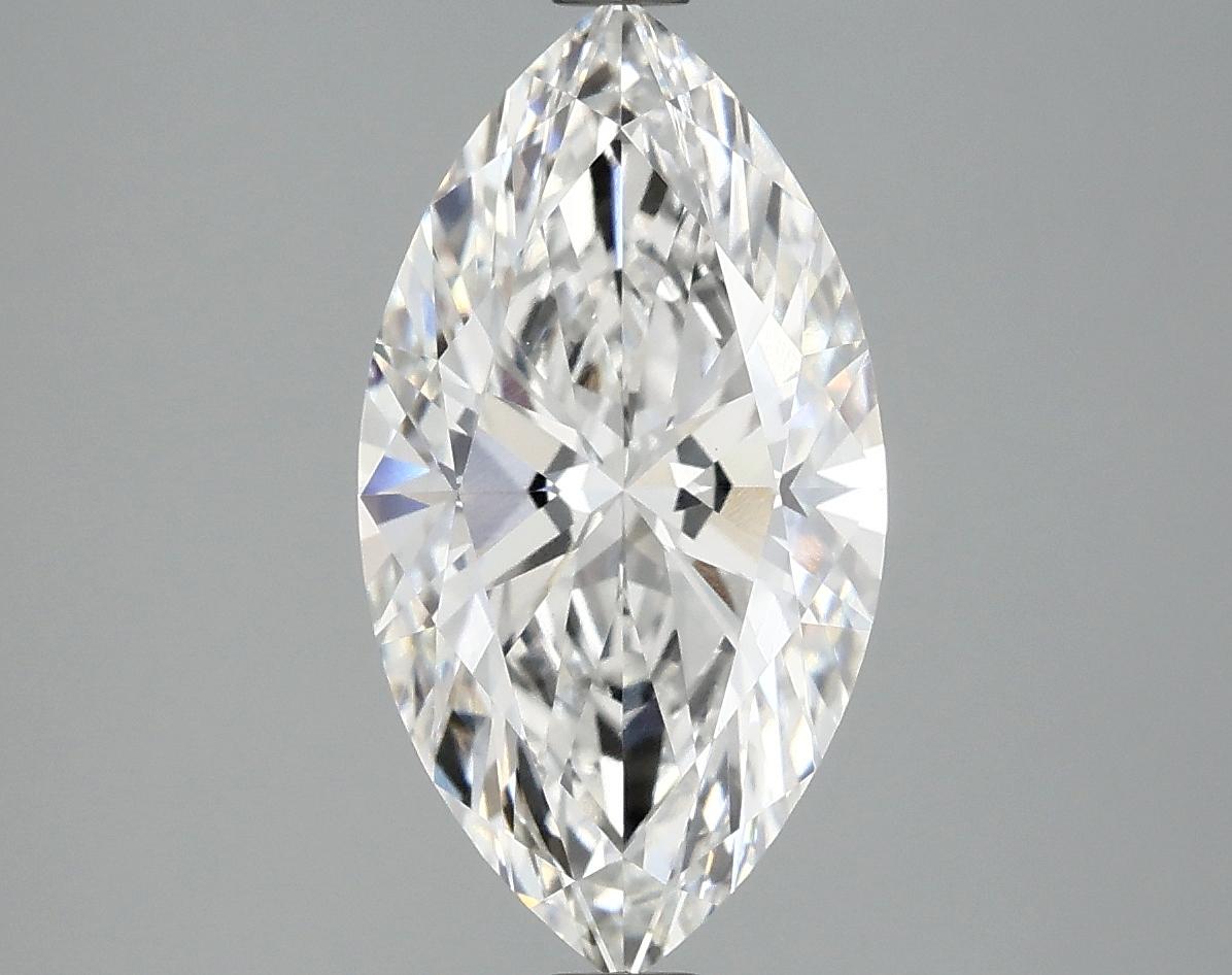 2.99 Carat Marquise Shaped Excellent Cut VVS2 IGI Certified Lab Grown Diamond