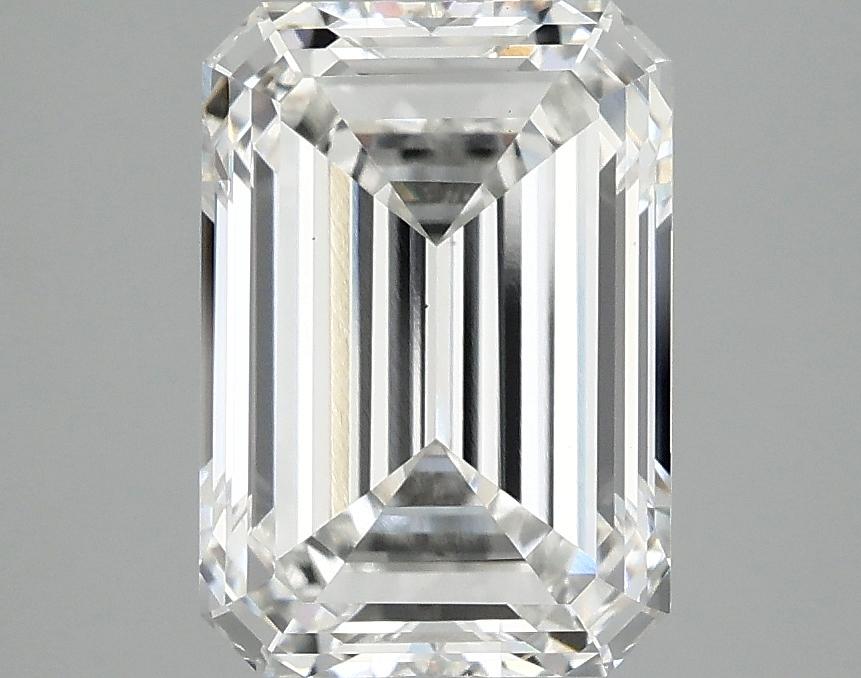 2.97 Carat Emerald Shaped Ideal Cut VS1 IGI Certified Lab Grown Diamond