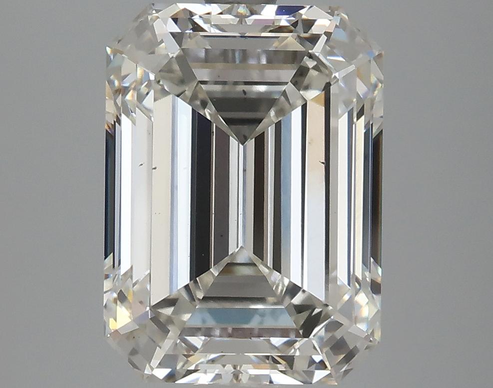 5.07 Carat Emerald Shaped Excellent Cut VS2 IGI Certified Lab Grown Diamond