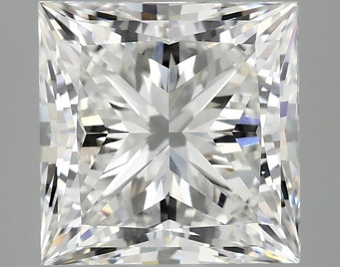 2.97 Carat Princess Shaped Ideal Cut VVS2 IGI Certified Lab Grown Diamond