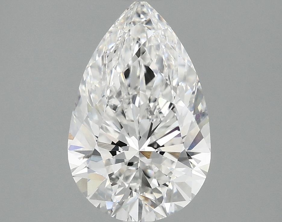 2.09 Carat Pear Shaped Ideal Cut VVS2 IGI Certified Lab Grown Diamond