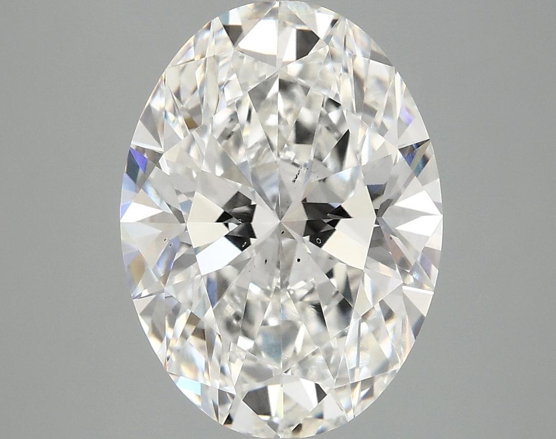 4.09 Carat Oval Shaped Excellent Cut SI1 IGI Certified Lab Grown Diamond