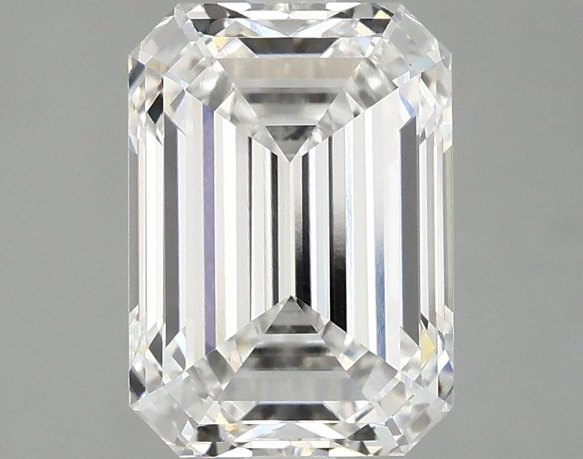 3.08 Carat Emerald Shaped Excellent Cut VS1 IGI Certified Lab Grown Diamond