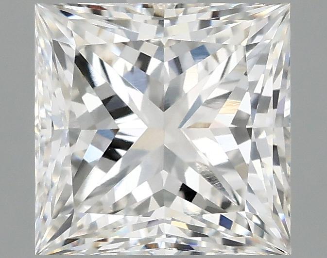 2.02 Carat Princess Shaped Ideal Cut VVS2 IGI Certified Lab Grown Diamond