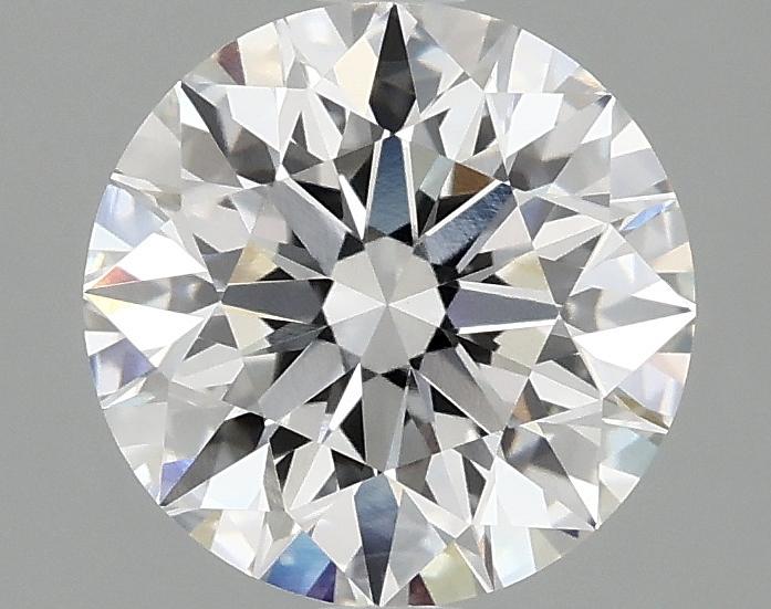 2.05 Carat Round Shaped Excellent Cut VVS2 IGI Certified Lab Grown Diamond