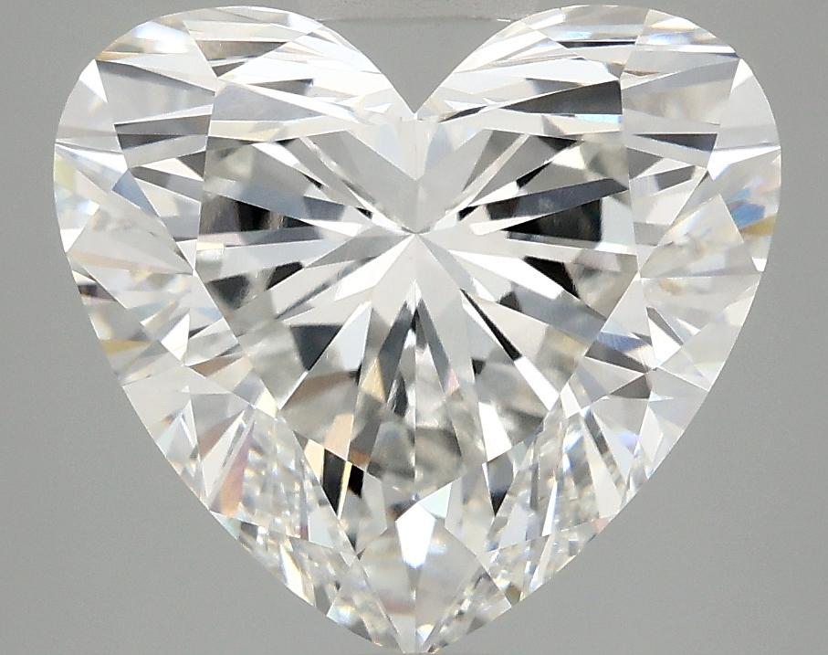 5.05 Carat Heart Shaped Ideal Cut VVS2 IGI Certified Lab Grown Diamond