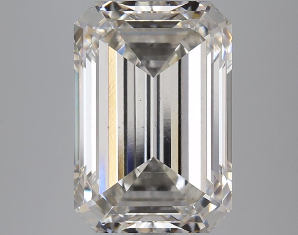 5.57 Carat Emerald Shaped Ideal Cut VS1 IGI Certified Lab Grown Diamond