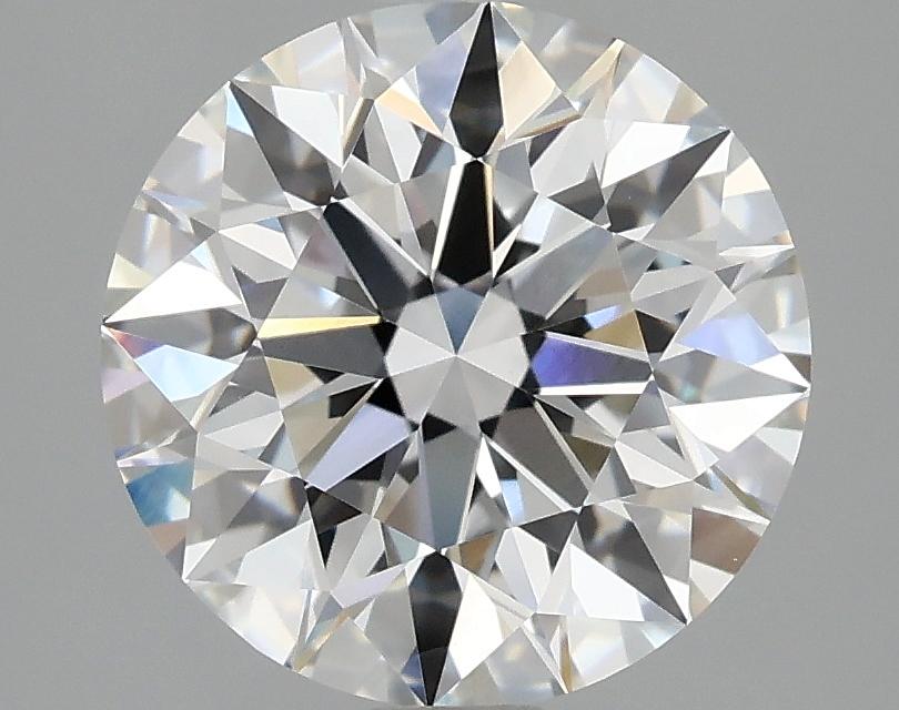 3.09 Carat Round Shaped Ideal Cut VVS2 IGI Certified Lab Grown Diamond