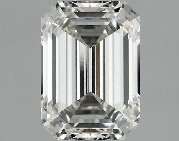 2.06 Carat Emerald Shaped Ideal Cut VVS2 IGI Certified Lab Grown Diamond
