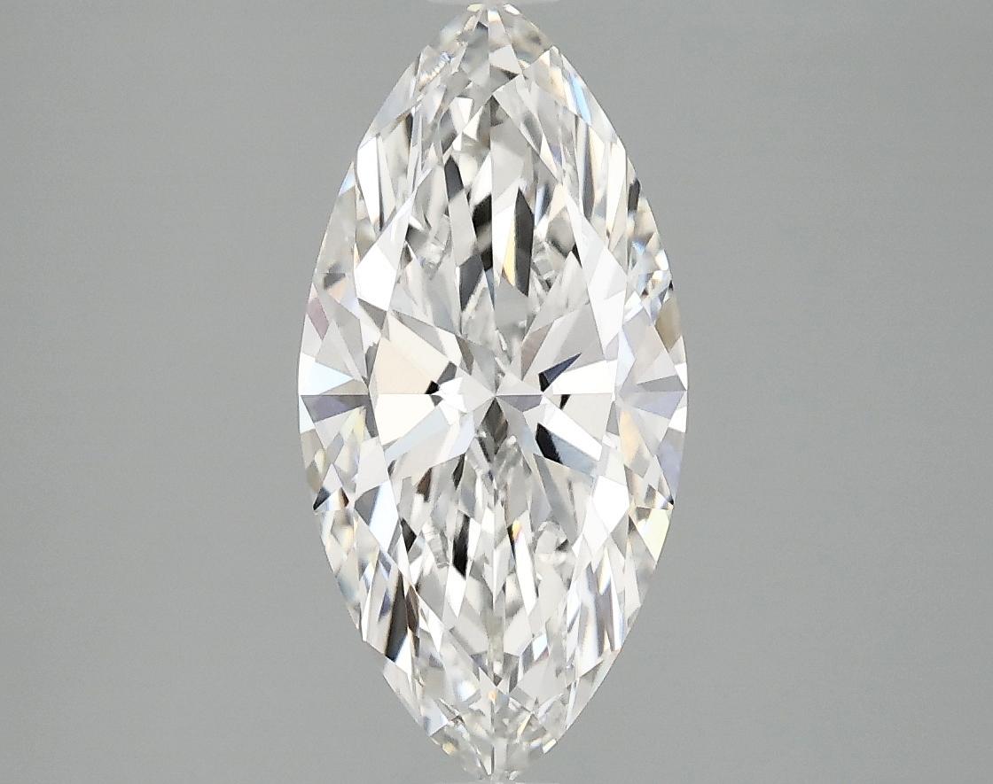 1.98 Carat Marquise Shaped Excellent Cut VVS2 IGI Certified Lab Grown Diamond