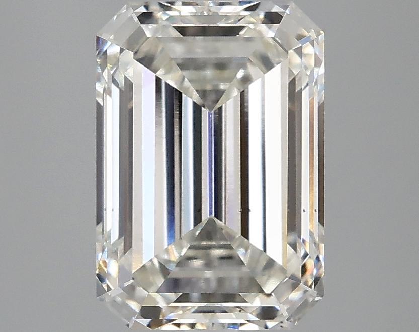 2.98 Carat Emerald Shaped Ideal Cut VS2 IGI Certified Lab Grown Diamond