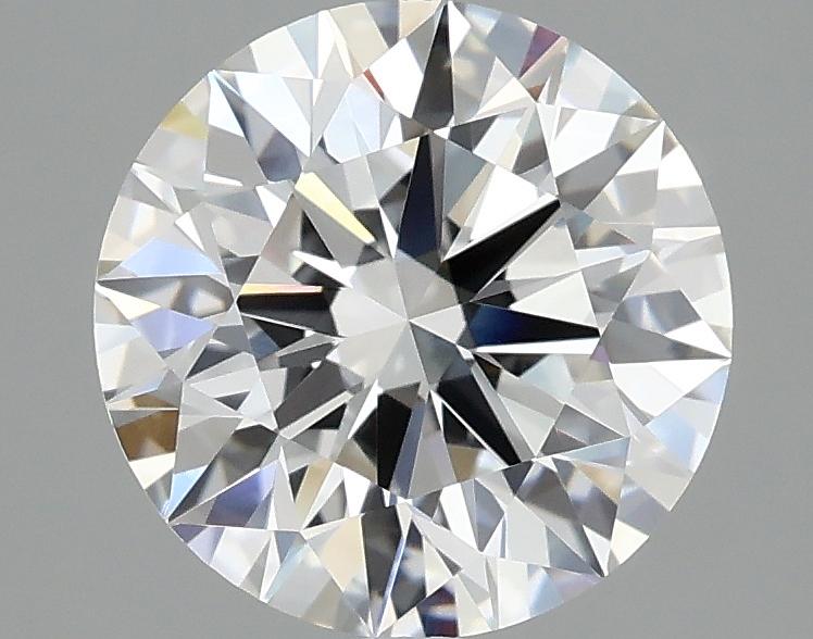 2.58 Carat Round Shaped Ideal Cut VVS2 IGI Certified Lab Grown Diamond