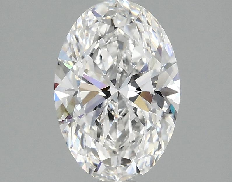 1.5 Carat Oval Shaped Ideal Cut VVS2 IGI Certified Lab Grown Diamond