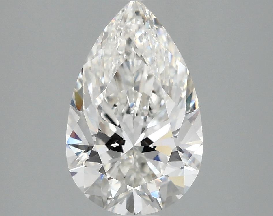2.06 Carat Pear Shaped Ideal Cut VVS2 IGI Certified Lab Grown Diamond