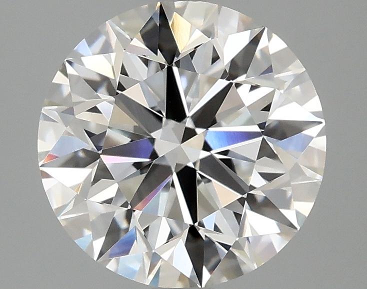2.55 Carat Round Shaped Excellent Cut VVS2 IGI Certified Lab Grown Diamond