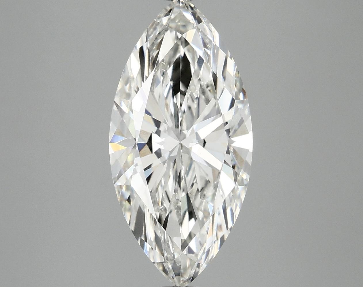 2.99 Carat Marquise Shaped Ideal Cut VVS2 IGI Certified Lab Grown Diamond