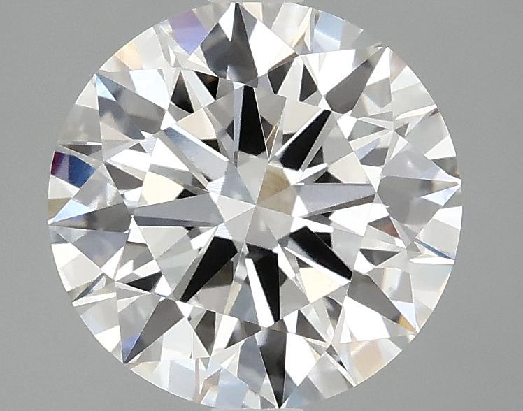 2.57 Carat Round Shaped Ideal Cut VVS2 IGI Certified Lab Grown Diamond