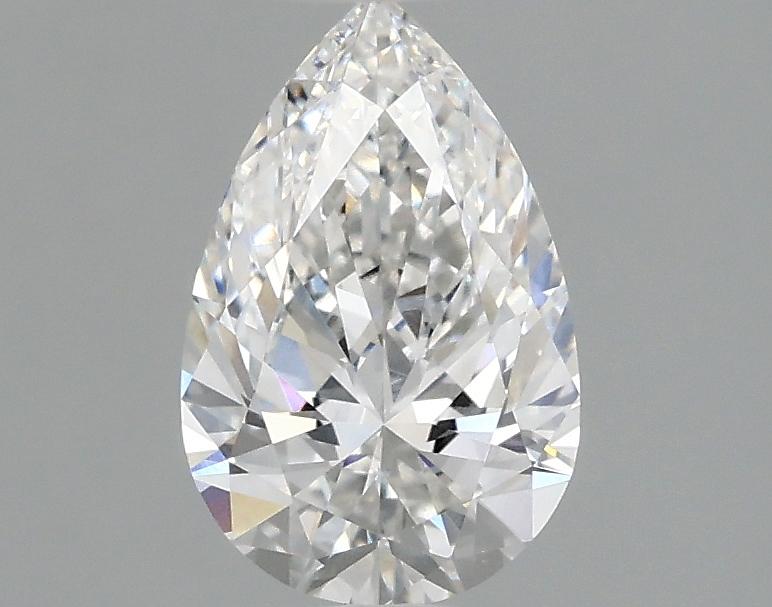 0.98 Carat Pear Shaped Ideal Cut VVS2 IGI Certified Lab Grown Diamond