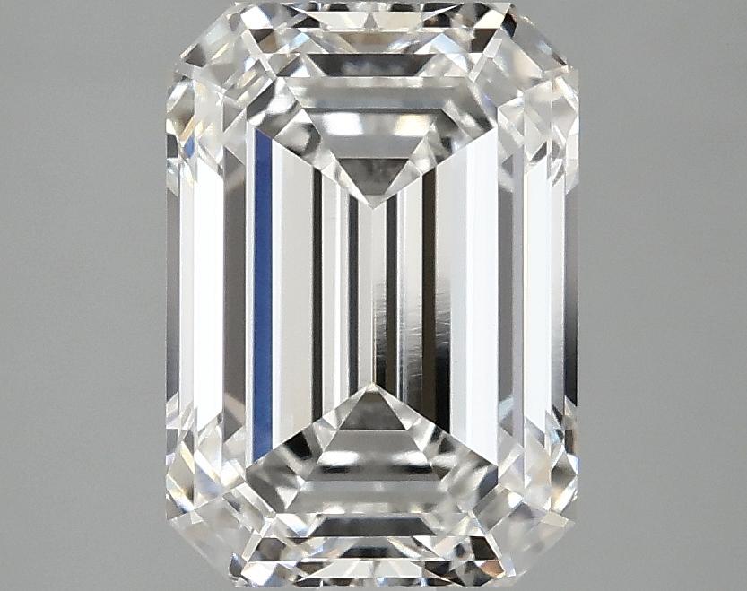 3.03 Carat Emerald Shaped Ideal Cut VVS2 IGI Certified Lab Grown Diamond