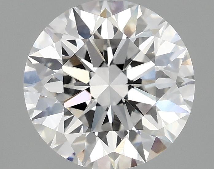 2.07 Carat Round Shaped Excellent Cut VVS2 IGI Certified Lab Grown Diamond
