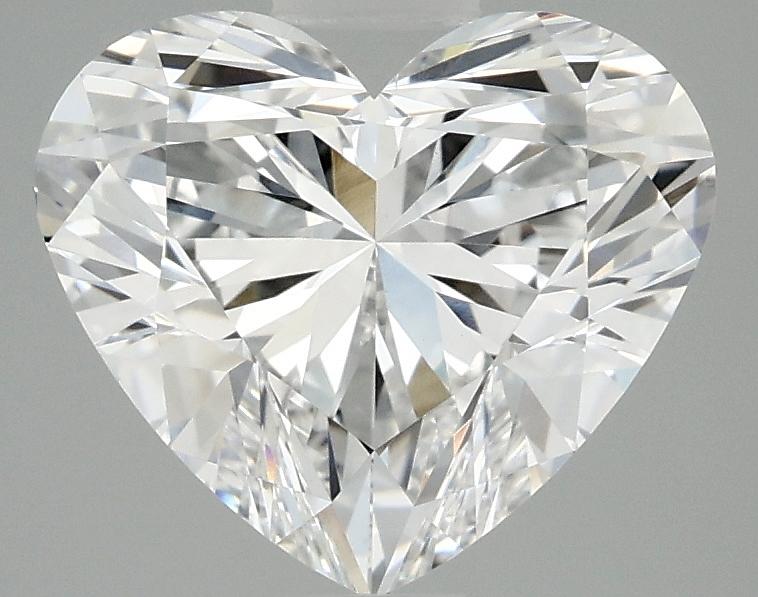 3.02 Carat Heart Shaped Ideal Cut VS1 IGI Certified Lab Grown Diamond
