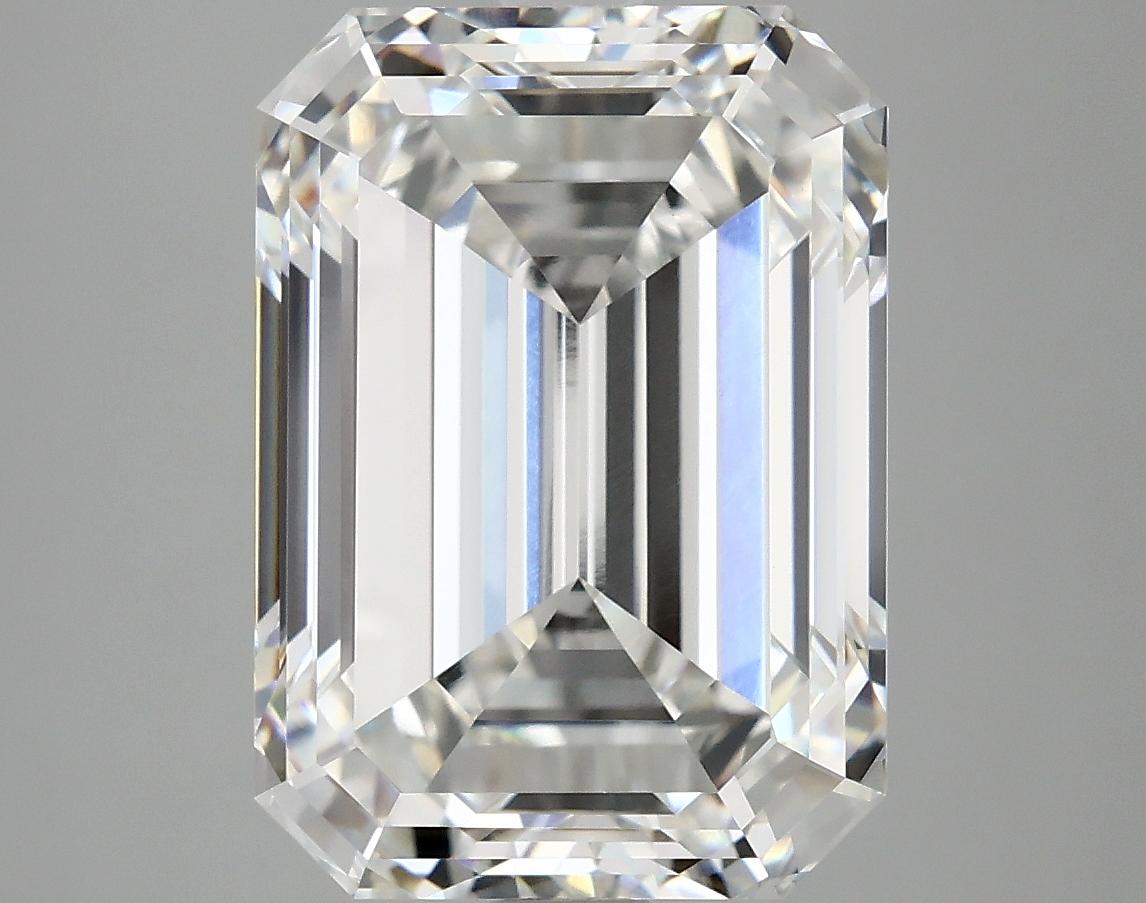 7.48 Carat Emerald Shaped Ideal Cut VVS2 IGI Certified Lab Grown Diamond