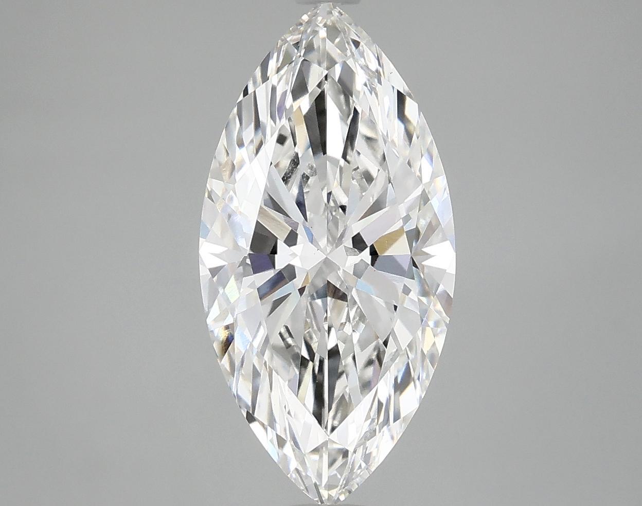 2.91 Carat Marquise Shaped Ideal Cut VS1 IGI Certified Lab Grown Diamond