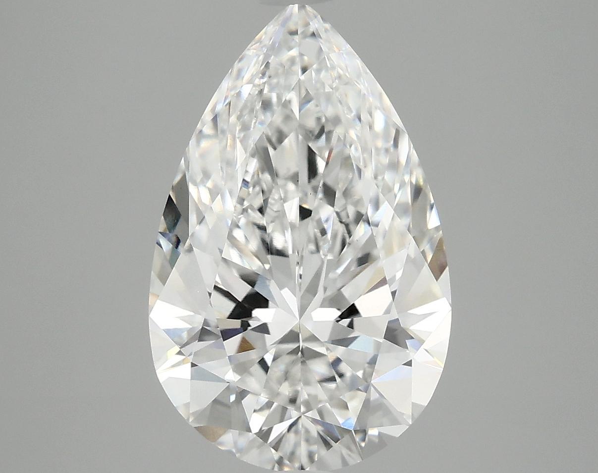 4.07 Carat Pear Shaped Ideal Cut VS1 IGI Certified Lab Grown Diamond