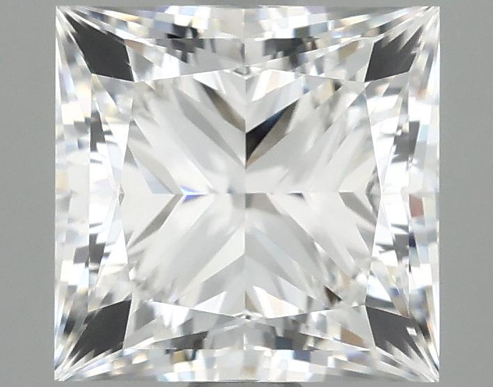2.09 Carat Princess Shaped Ideal Cut VVS2 IGI Certified Lab Grown Diamond