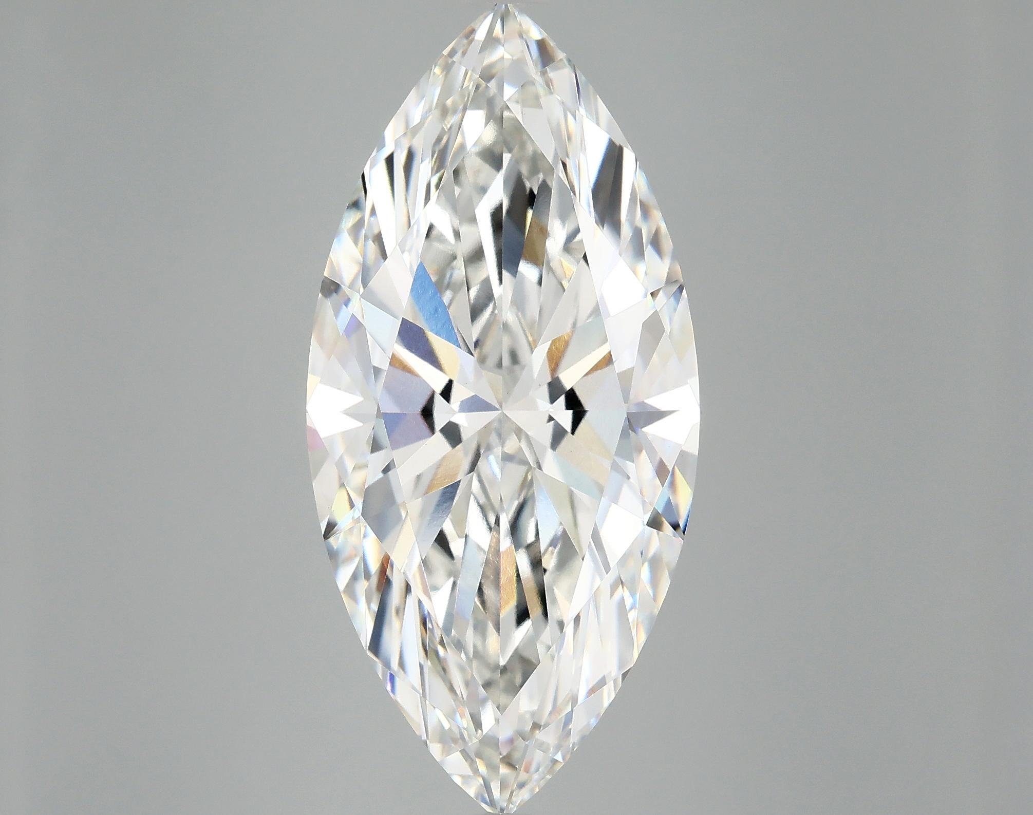 10.32 Carat Marquise Shaped Excellent Cut VVS2 IGI Certified Lab Grown Diamond