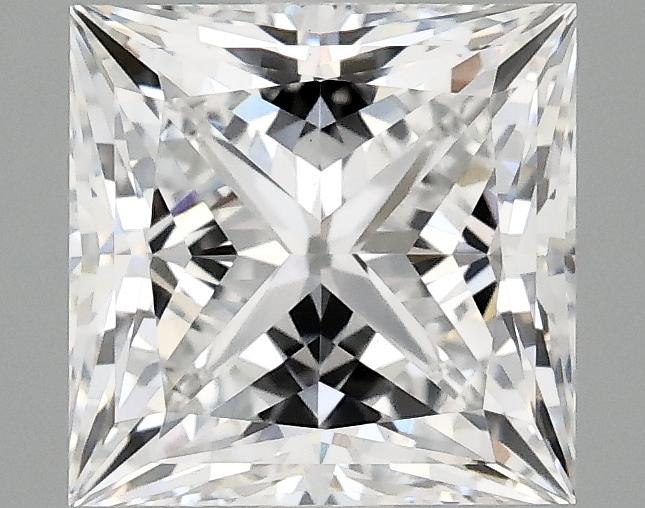 2.59 Carat Princess Shaped Ideal Cut VS1 IGI Certified Lab Grown Diamond