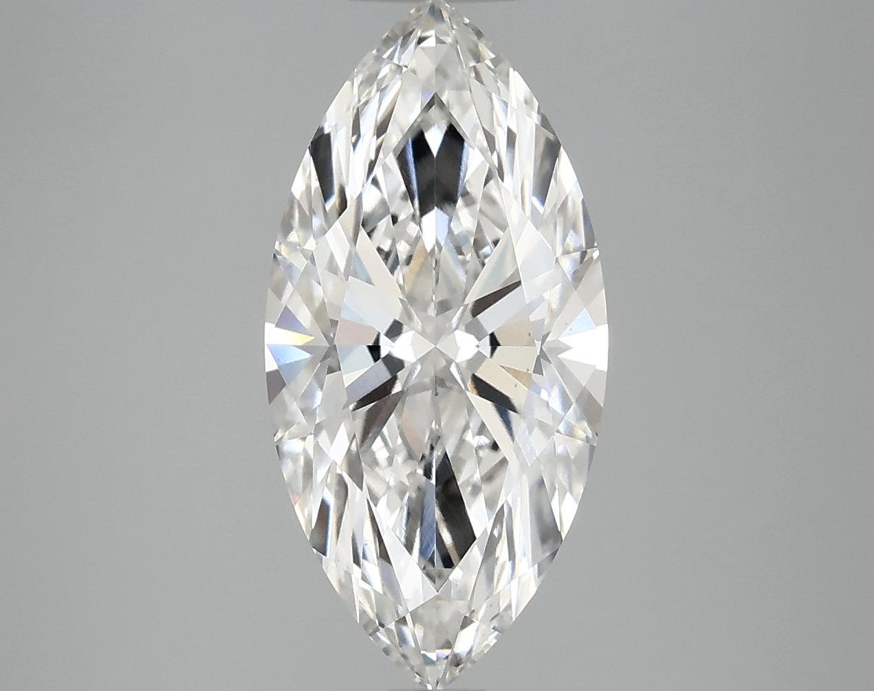 3.02 Carat Marquise Shaped Ideal Cut VS1 IGI Certified Lab Grown Diamond