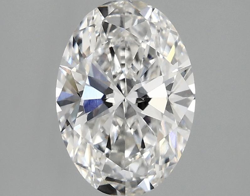 1.5 Carat Oval Shaped Ideal Cut VVS2 IGI Certified Lab Grown Diamond