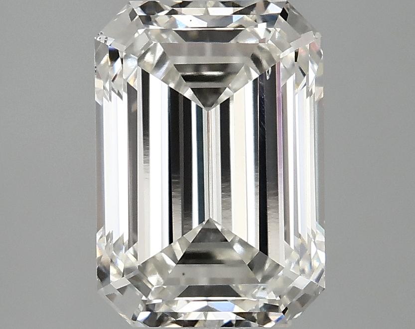 3.09 Carat Emerald Shaped Ideal Cut VS2 IGI Certified Lab Grown Diamond