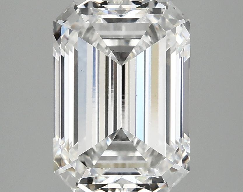 3.04 Carat Emerald Shaped Ideal Cut VS1 IGI Certified Lab Grown Diamond