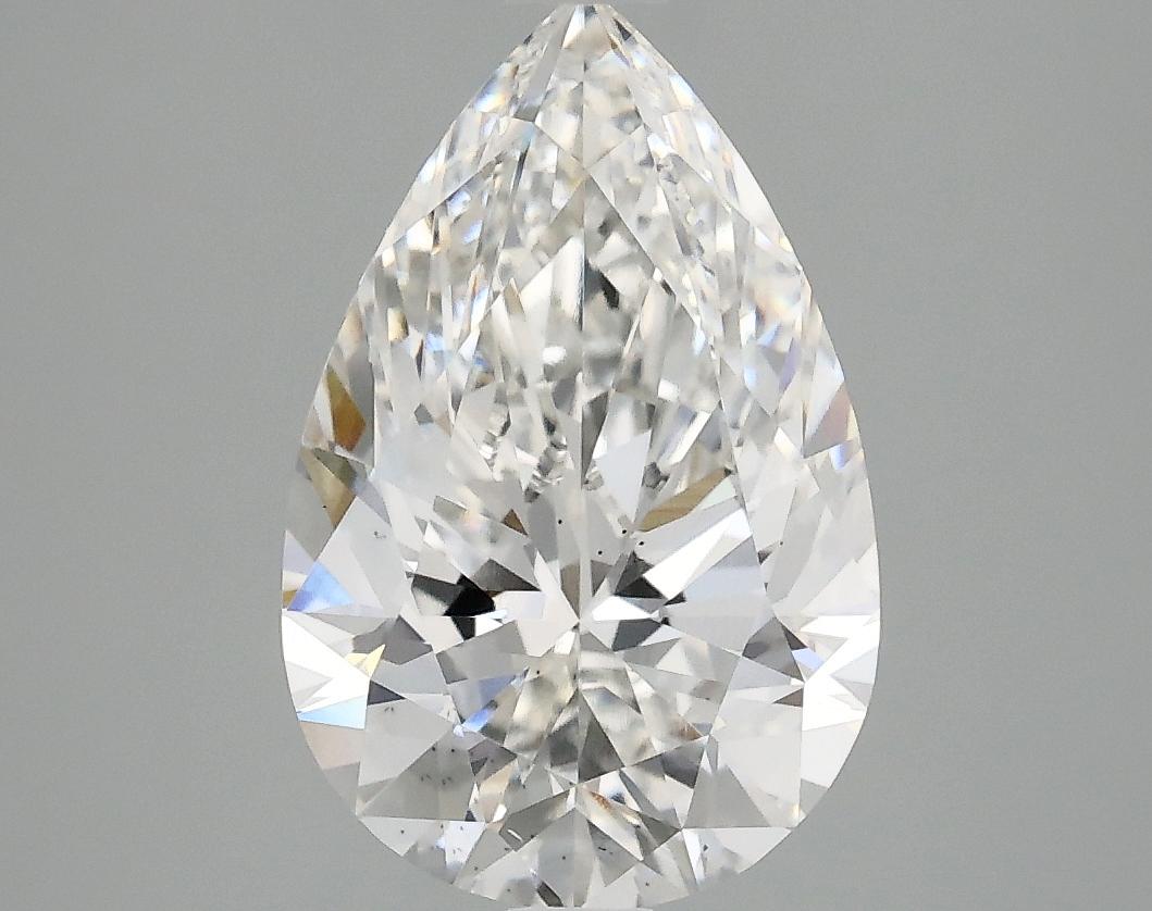 3.08 Carat Pear Shaped Ideal Cut SI1 IGI Certified Lab Grown Diamond