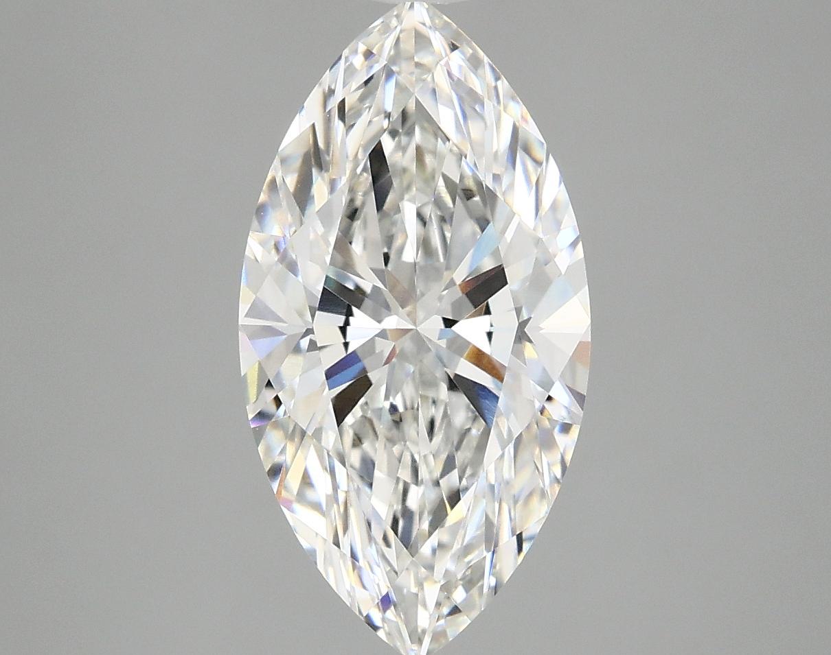 3.03 Carat Marquise Shaped Excellent Cut VVS2 IGI Certified Lab Grown Diamond