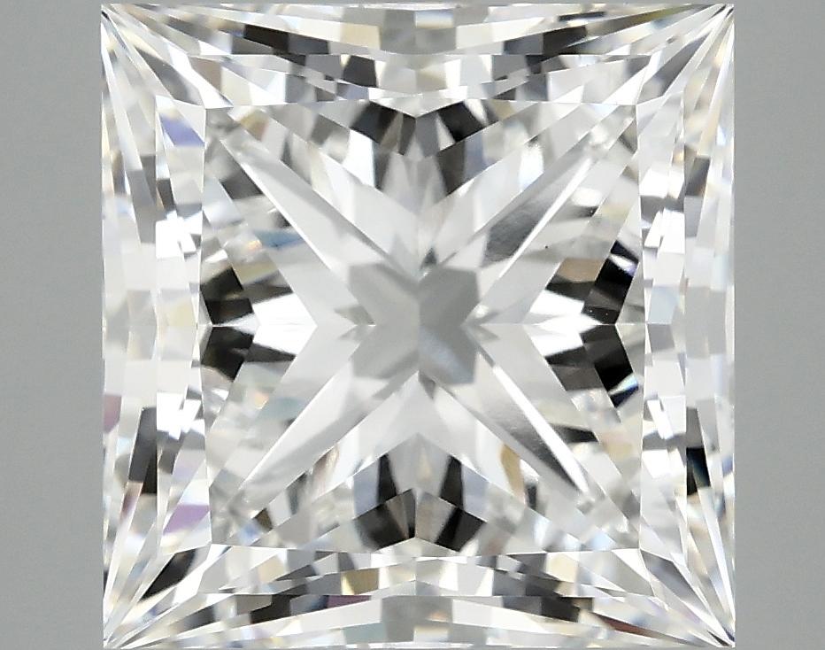 7.7 Carat Princess Shaped Ideal Cut VVS2 IGI Certified Lab Grown Diamond