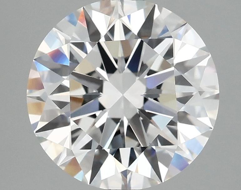 3.05 Carat Round Shaped Ideal Cut VVS2 IGI Certified Lab Grown Diamond